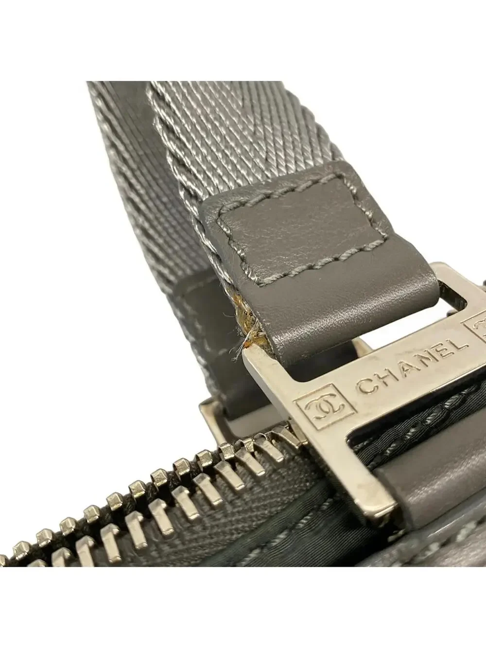 Chanel Sports Line Gray Green Rabbit #305596C60B
